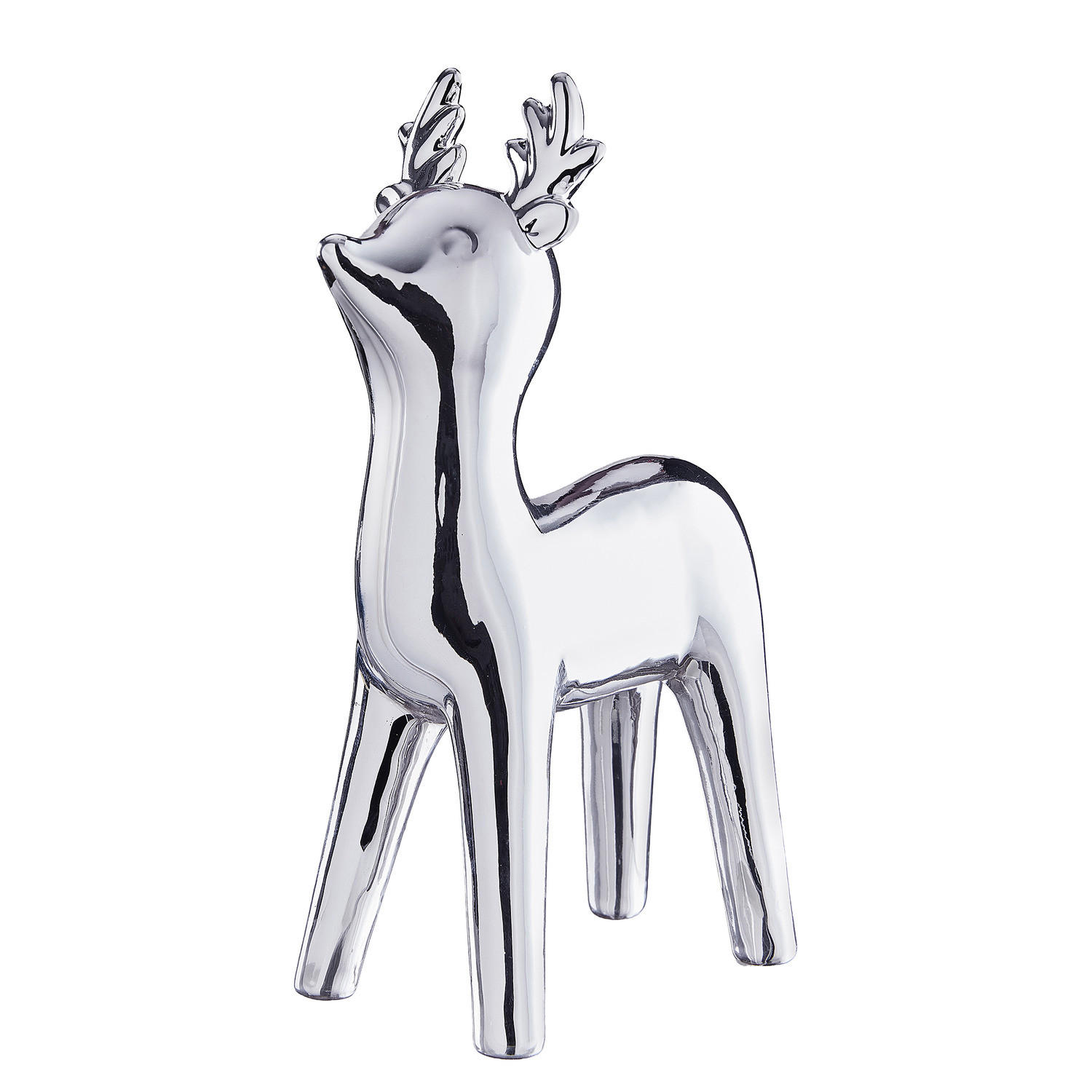 Butlers Deko-Rentier Silber 14x22x7 cm