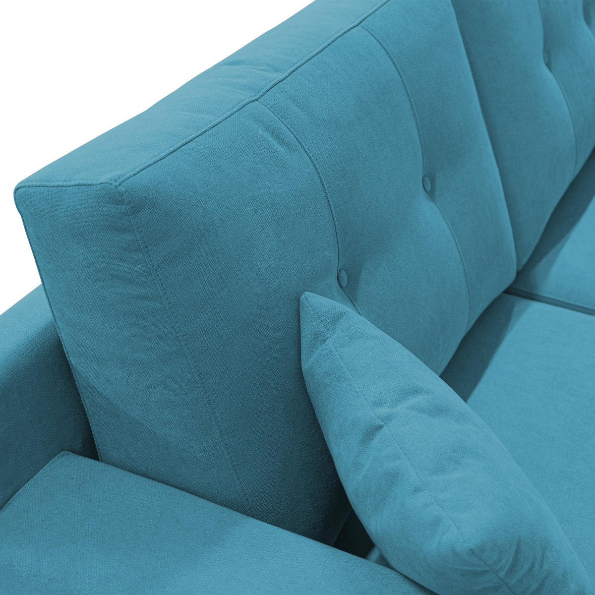 LINEARSOFA Danish - Türkis, Textil (146/95/91cm) - Divani.store