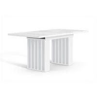 ESSTISCH MARDIS Ausziehbar 160 - 240 / 80 x 75 cm - Weiß, Holz (160/80/75cm) - MASSENO