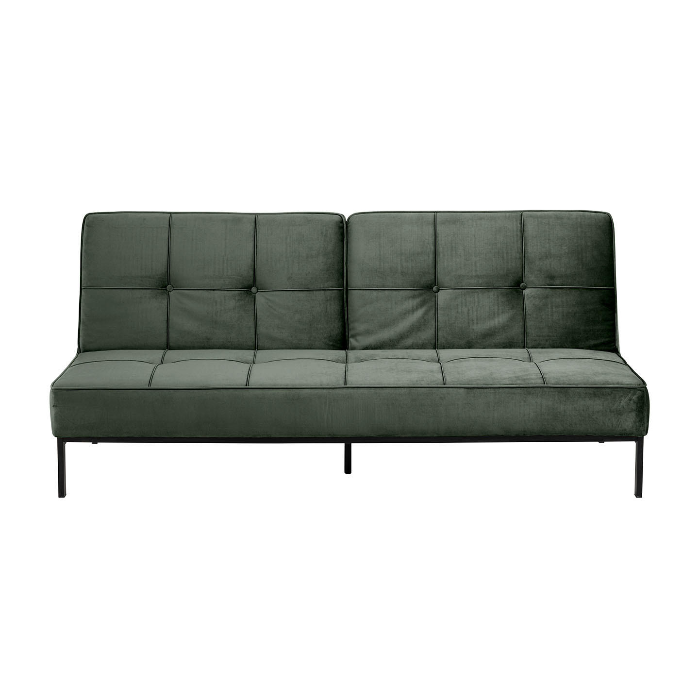 SCHLAFSOFA tannengrün - Grün, Holzwerkstoff (198/87/95cm) - ebuy24