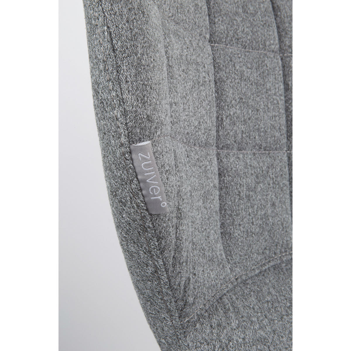 BÜROSTUHL OMG Schwarz/ Grau - Grau, Textil (65/76/65cm) - Zuiver