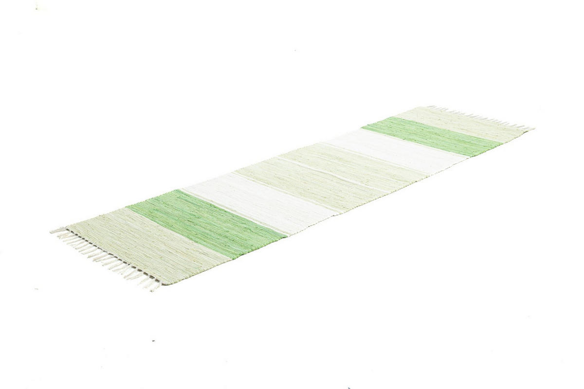 FLECKERLTEPPICH Happy Design 70x250 cm - Grün, Textil (70/250cm) - THEKO