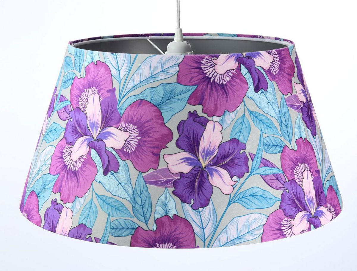 HÄNGELEUCHTE Lila 50/27 cm - Lila, Kunststoff (50/1/27cm) - ONZENO