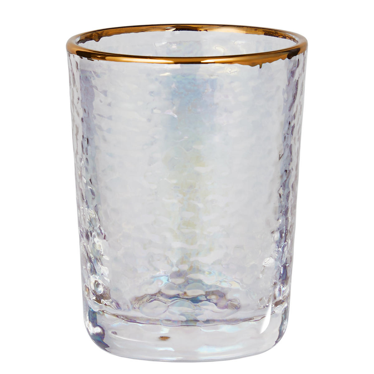 SCHNAPSGLAS (6er-Set) Smeralda mit Goldrand 50ml - Transparent, Glas (0.05L) - Butlers