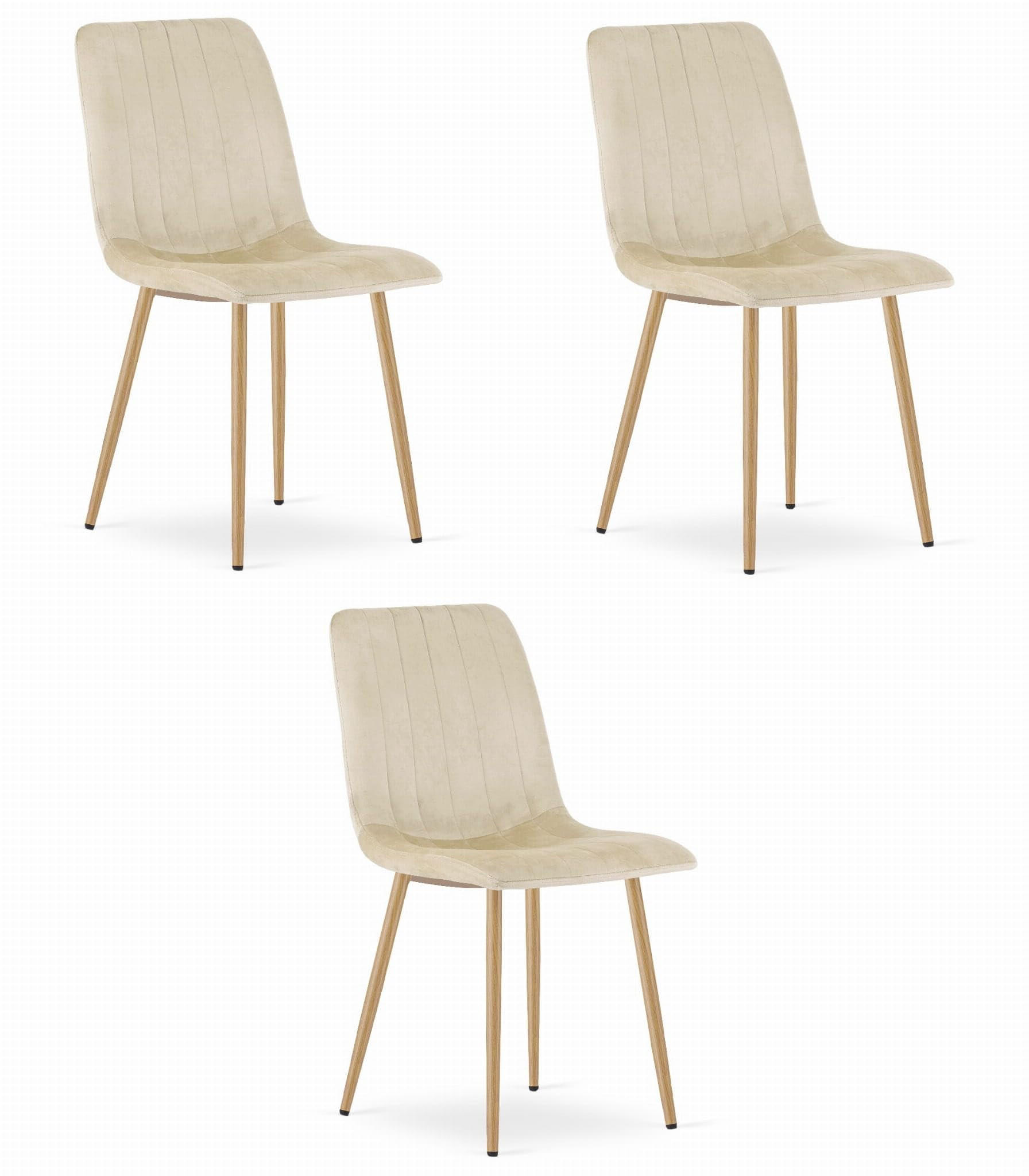 Best For Home Esszimmerstuhl Beige 46x86x56 cm