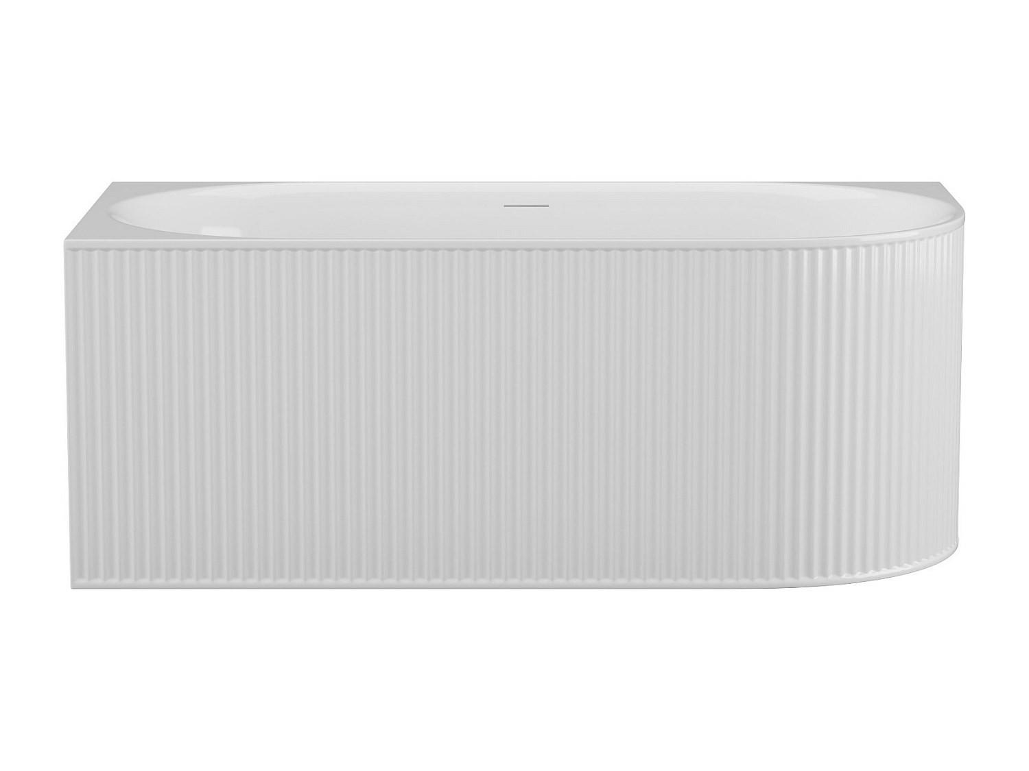 BADEWANNE (Standard) - 1 Person - Acryl - Weiß - - Weiß, Kunststoff (170/60/80cm) - Vente-Unique
