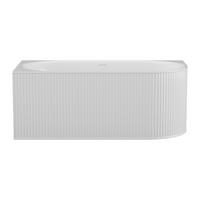 BADEWANNE (Standard) - 1 Person - Acryl - Weiß - - Weiß, Kunststoff (170/60/80cm) - Vente-Unique
