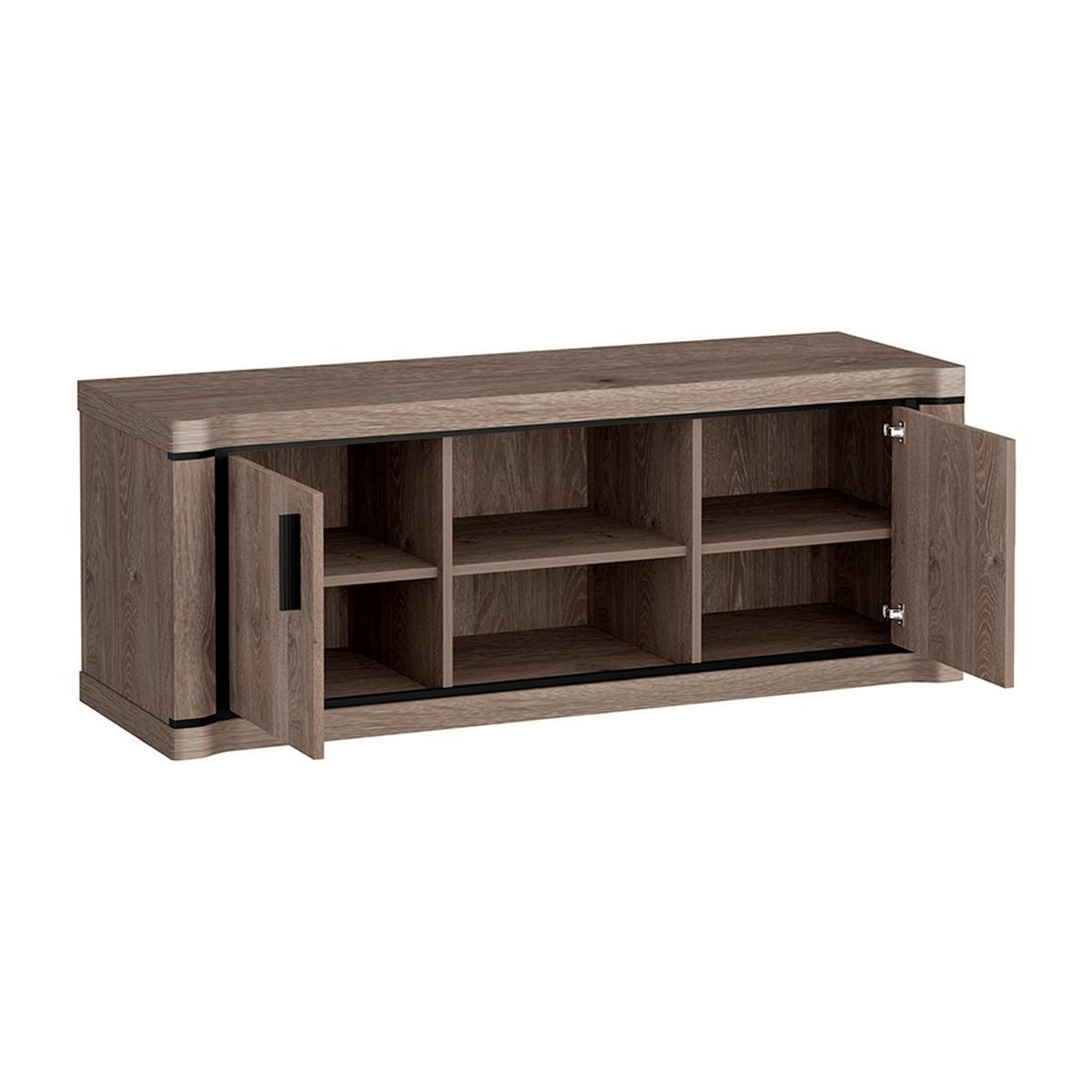 TV-LOWBOARD Dallas D-12 137 x 53 x 45 cm Trüffeleiche - Trüffeleichefarben, Holzwerkstoff/Kunststoff (137/53/45cm) - Koseto