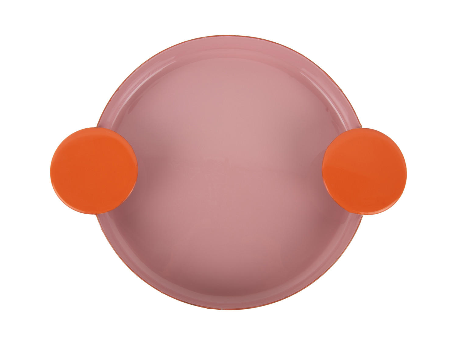 SERVIERTABLETT Double Funky 32/25/3 cm - Pink, Metall (25/3/32cm) - Present Time