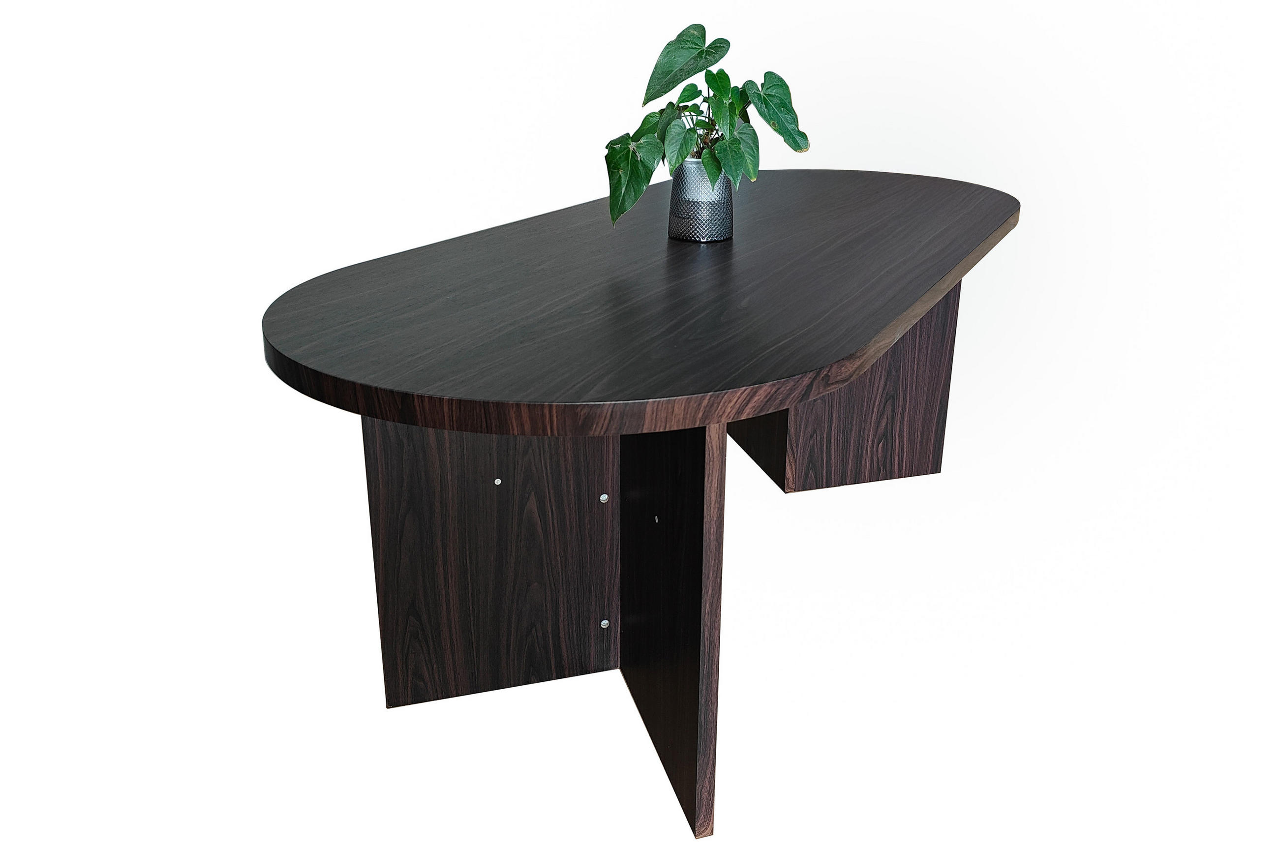 ESSTISCH OVI - Braun, Holz (90/204/75cm) - SAM