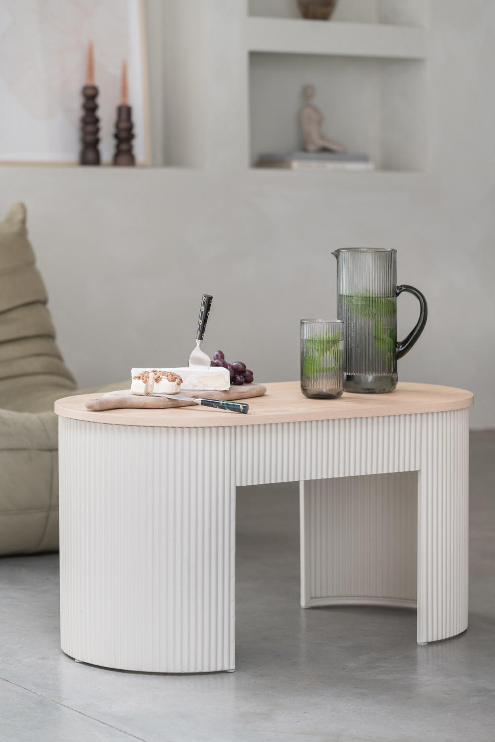 Thumbnail - Leitmotiv Hocker, Grau, Metall, 1-Sitzer, 40x42x80 cm, CE, Wohnzimmer, Hocker, Sitzhocker