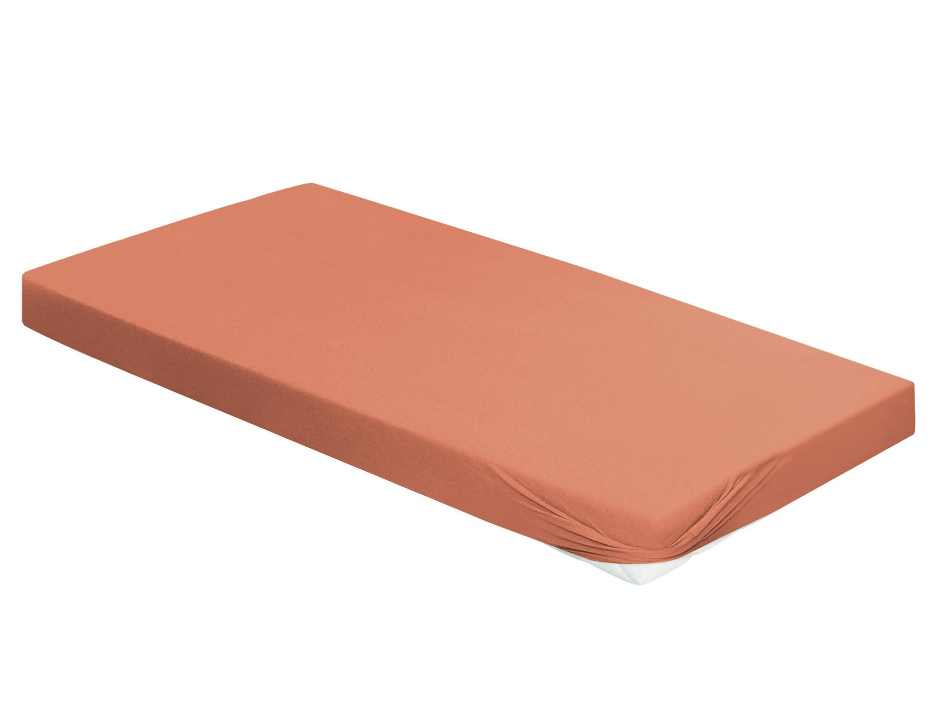 SPANNBETTTUCH MERKUR 0006 - Orange, Textil (100/200cm) - Irisette