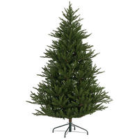 WEIHNACHTSBAUM DE-41609 Realistisch, Schnellaufbau, 183 cm - Grün, Kunststoff (183cm) - ComfortXL