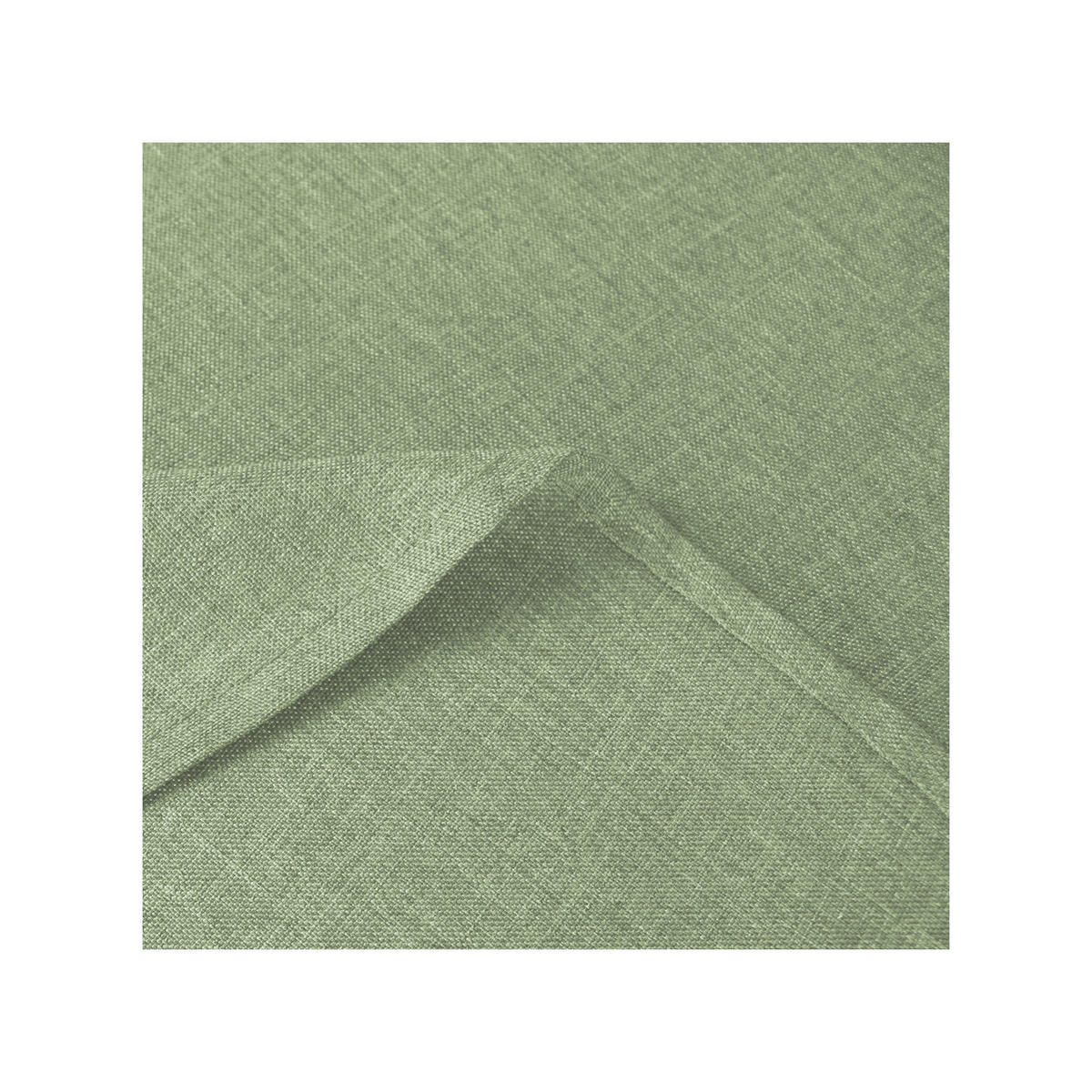 TISCHDECKE Leinenoptik 130/220 cm oval Hellgrün - Hellgrün, Textil (130/220cm) - TiborTex