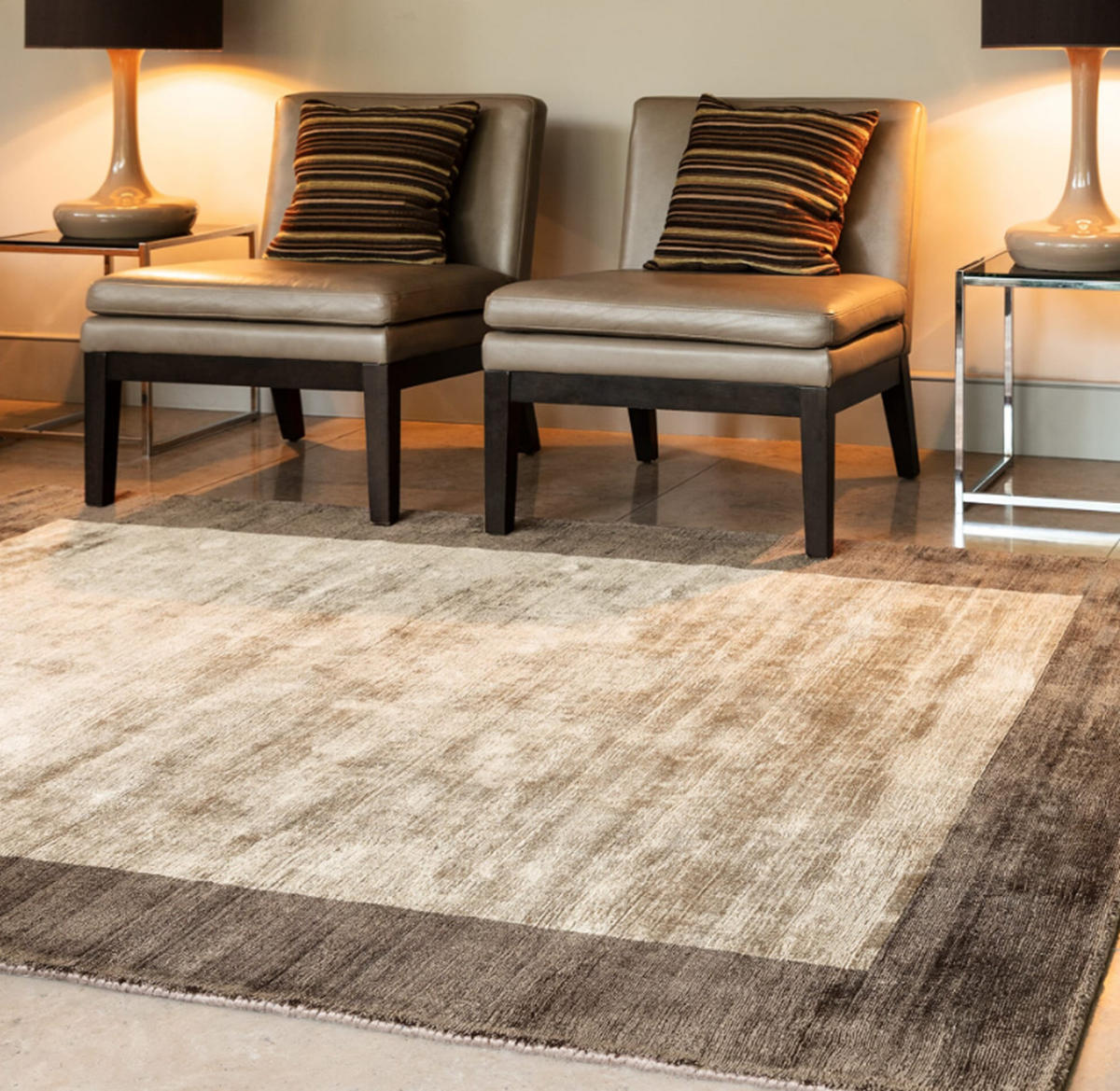 TEPPICH Einfarbiger handgefertigter mit Kanten LAME Weiß 200 x 290 cm - Weiß, Textil (200/290cm) - Novatrend