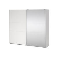 SCHIEBETÜRENSCHRANK, Como, Weiß, Holzwerkstoff, 244 x 67 x 221 cm - Weiß, Holzwerkstoff (244/221/67cm) - ebuy24