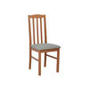 STUHL Bos XII, Holzfarbe: Erle - Eichefarben/Grau, Holz (43/90/48cm) - MIRJAN24