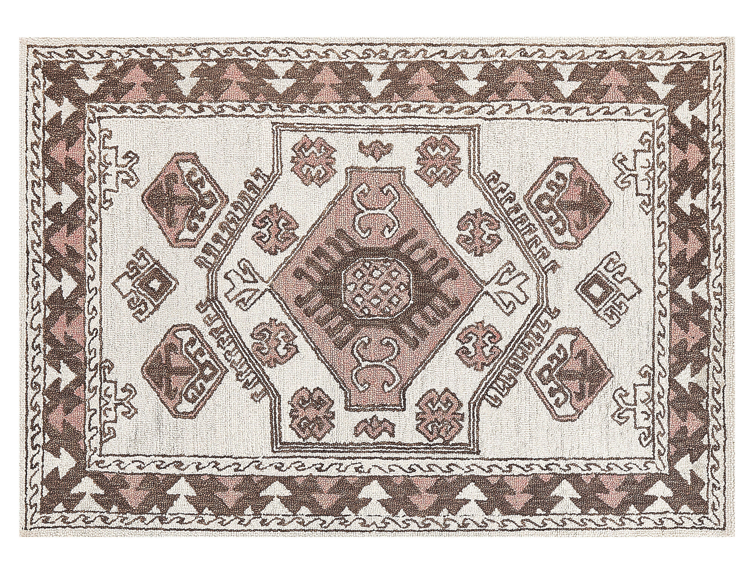 VINTAGE-TEPPICH Tomarza 200/140 cm - Multicolor, Textil (140/200cm) - Beliani