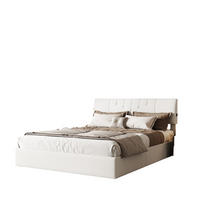 ČALÚNENÁ posteľ 160x200 Teddy zamatová plynová tlaková úložná skriňa - biela, kov (160/200cm) - SHOPENTRA