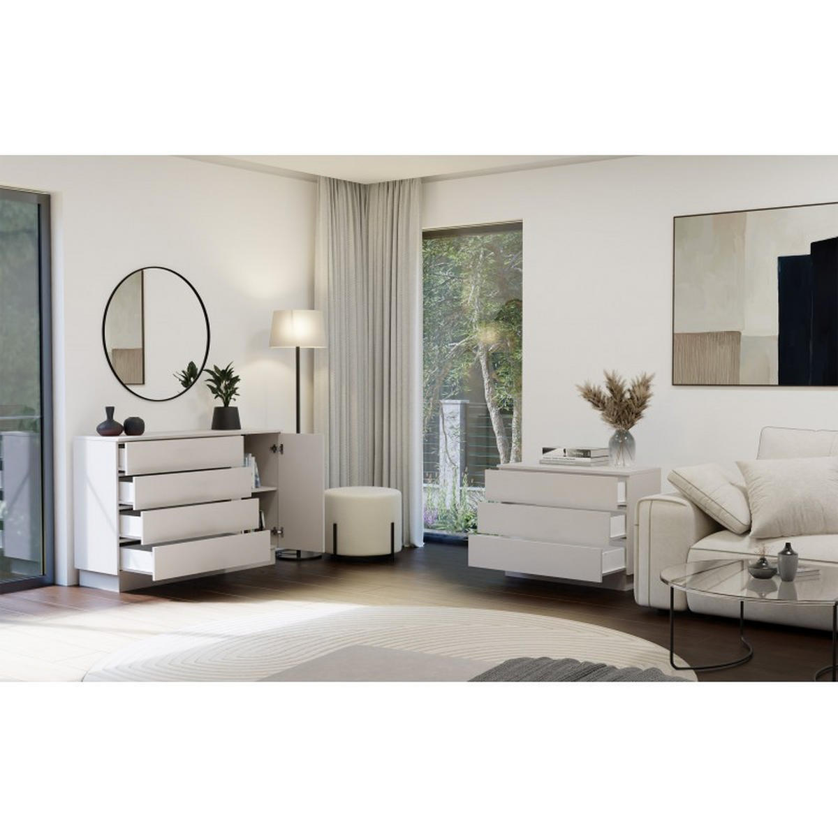 KOMMODE Kaschmir 125/84/40 - Kaschmir, Holzwerkstoff (125/84/40cm) - RAUMHIRSCH FURNITURE