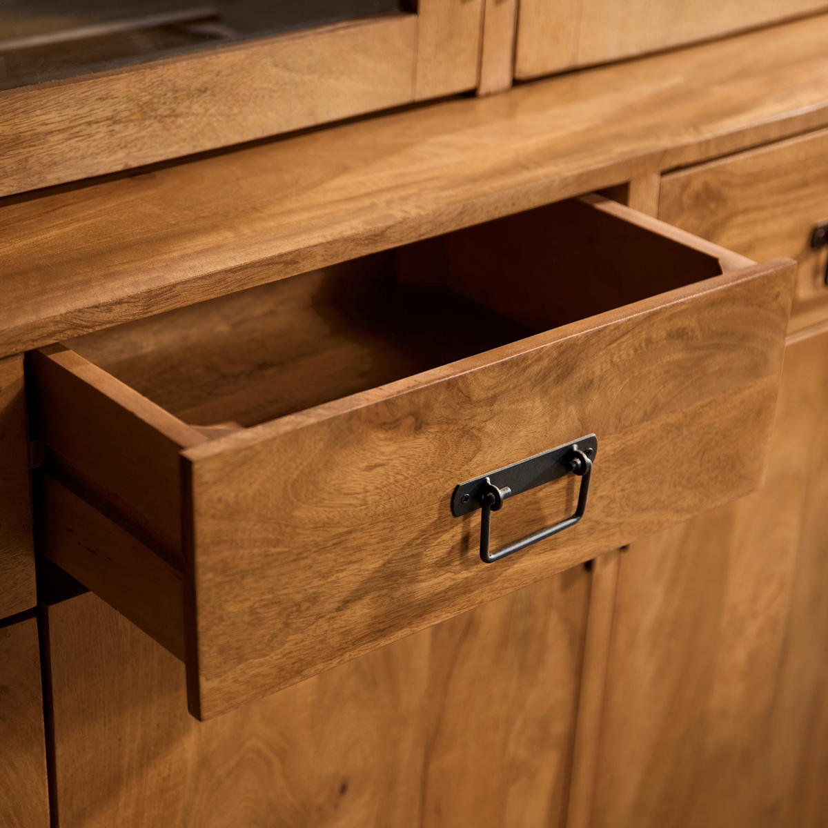 VITRINE Boaz Braun 45/200/220 cm - Braun, Holz (200/220/45cm) - Starfurn