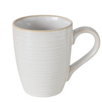 BECHER Jonah Weiß 330 ml 13/8,8/10,5 cm - Weiß, Keramik (0.33L) - Boltze Home
