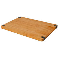 ANTI-RUTSCH-SCHNEIDEBRETT, 30/44/2 cm, Bambus - Braun, Holz (30/44cm) - Dunedesign