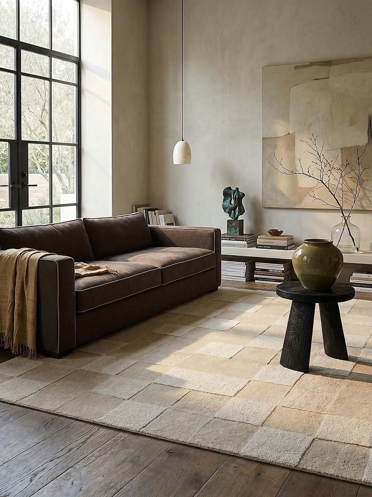 WOLLTEPPICH DEBEN 200/290 cm - Beige, Textil (290/200cm) - KADIMA DESIGN