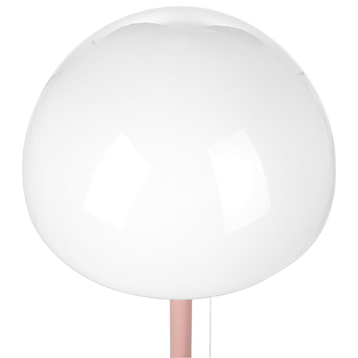 TISCHLAMPE Moruga 17/17/39 cm - Pink, Glas (17/13/39cm) - Beliani