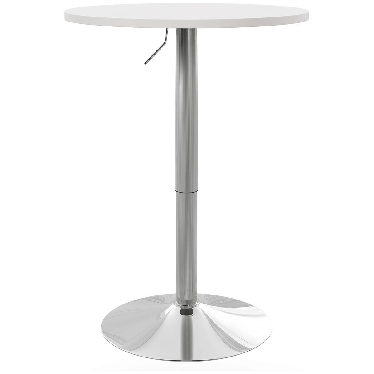 BARTISCH Weiß 1 Stück - Weiß, Naturmaterialien (60/60/91cm) - GiPP