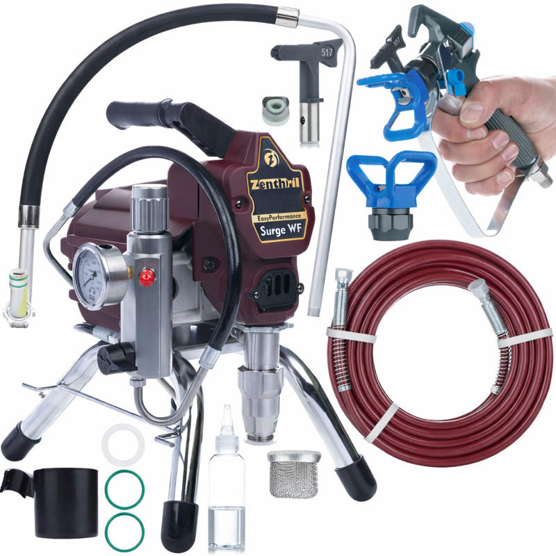 FARBSRITZGERÄT Surge WF - 1800 W, 20 MPa, 2 l/min, max. Düse 0,019” - Multicolor, Kunststoff