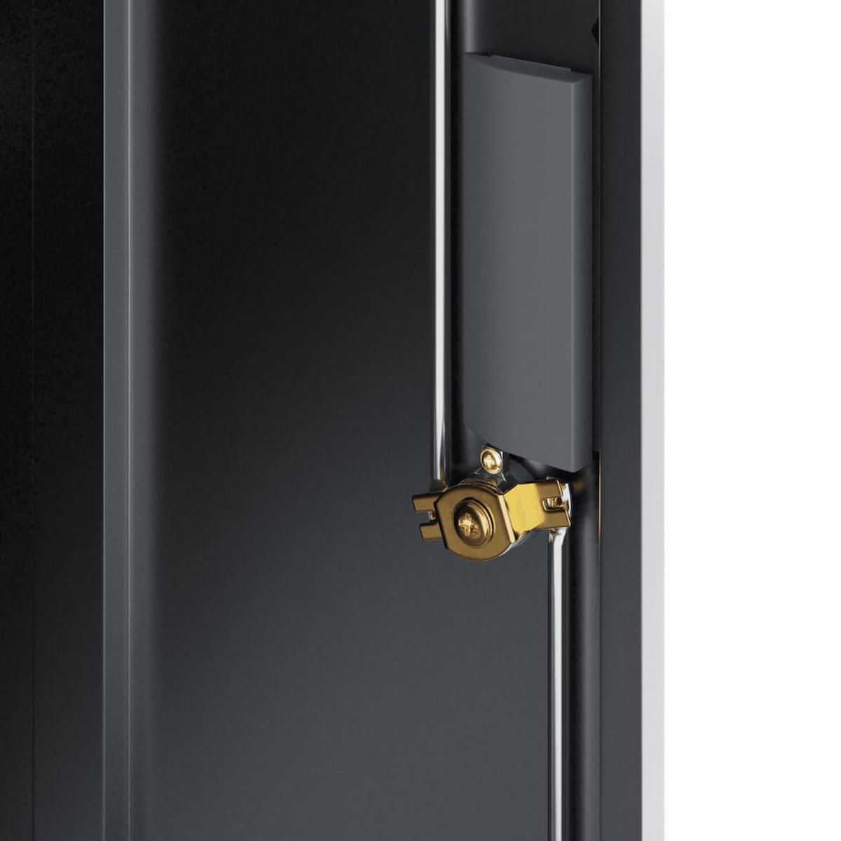 AKTENSCHRANK ANTHRAZIT 79X40X90 CM STAHL - Anthrazit, Metall (40/90/79cm) - vidaXL