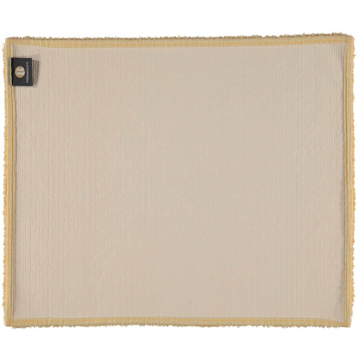 BADTEPPICHE SQUARE MAIS - 390 - Gelb, Textil (50/60cm) - Rhomtuft