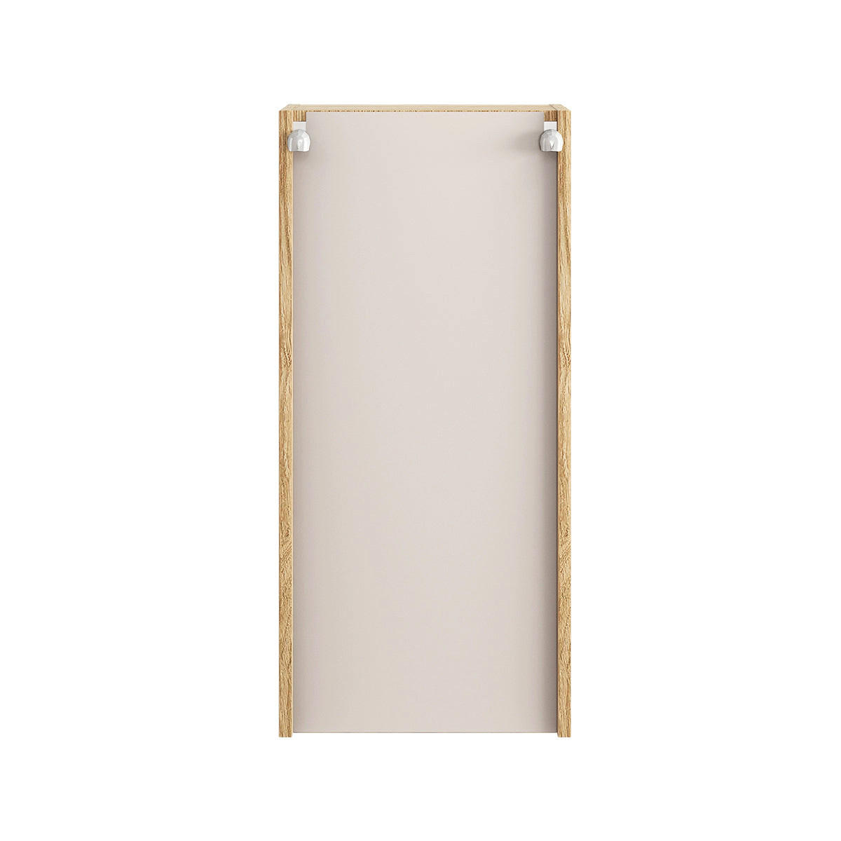 VISEĆI ORMARIĆ Elora Crno i drvo - crna, drvni materijal (35/75/17cm) - Petits-meubles