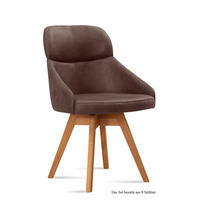 ESSZIMMERSTUHL drehbar (8er-Set) Drala 52x82x63 Eiche geölt/Braun - Eichefarben/Braun, Kunststoff (63/82/52cm) - 58aufmkessel