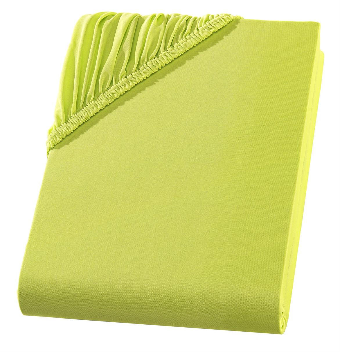 MIKROFASER-SPANNBETTLAKEN 140x200 Grün - Grün, Textil (140/200cm) - Carpe Sonno