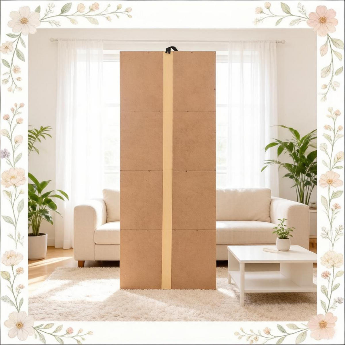 BÜCHERREGAL Weiß 6 Fächer 50/30/118 cm - Weiß, Holzwerkstoff (50/118/30cm) - PANGIVO