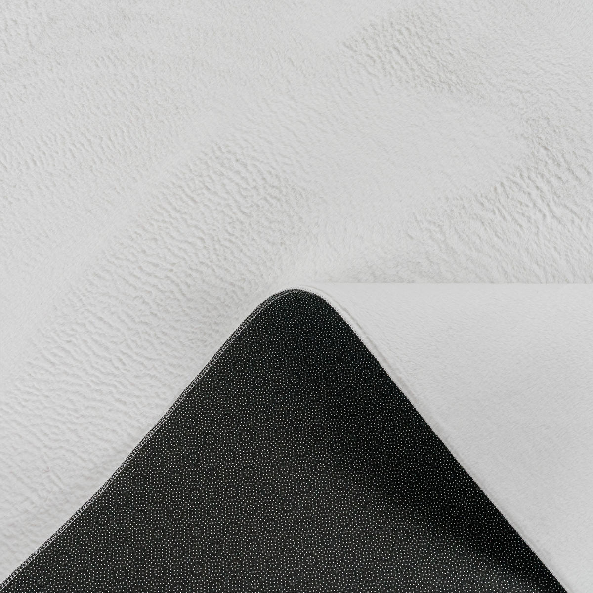 HOCHFLORTEPPICH 160/220 cm Soft 380 - Weiß, Textil (160/220cm) - Paco Home