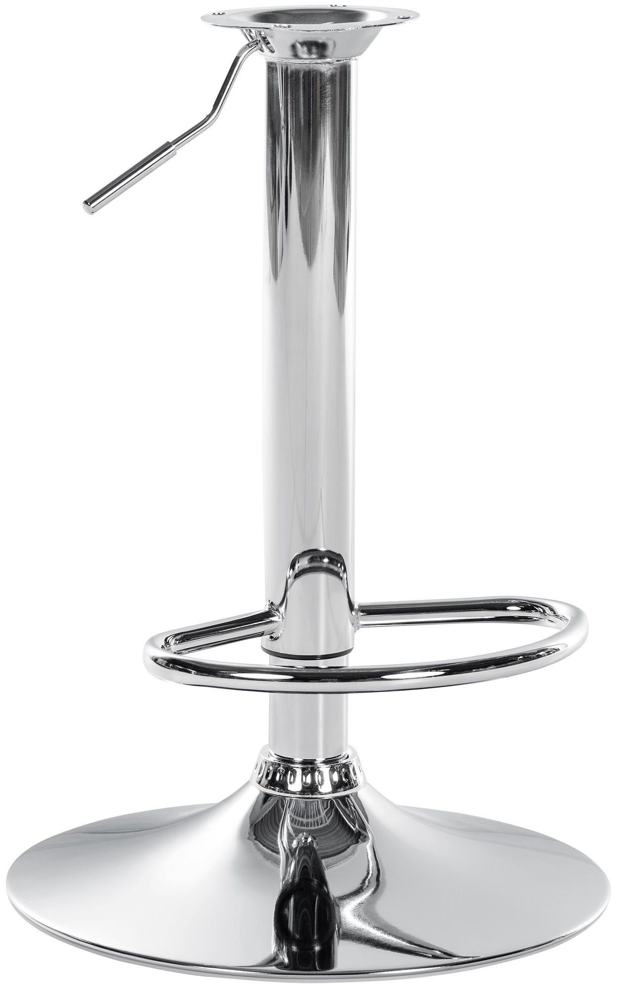 furnicato Barhocker-Gestell Chrom 38.5x57x38.5 cm
