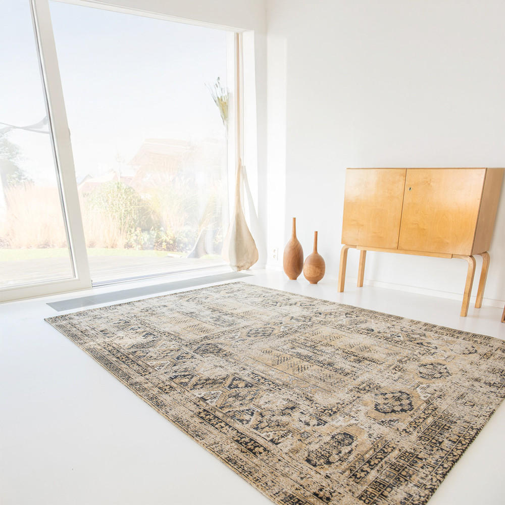 TEPPICH Agha Old Gold Antiquarian 170/240 cm - Beige, Textil (170/240cm) - Louis De Poortere