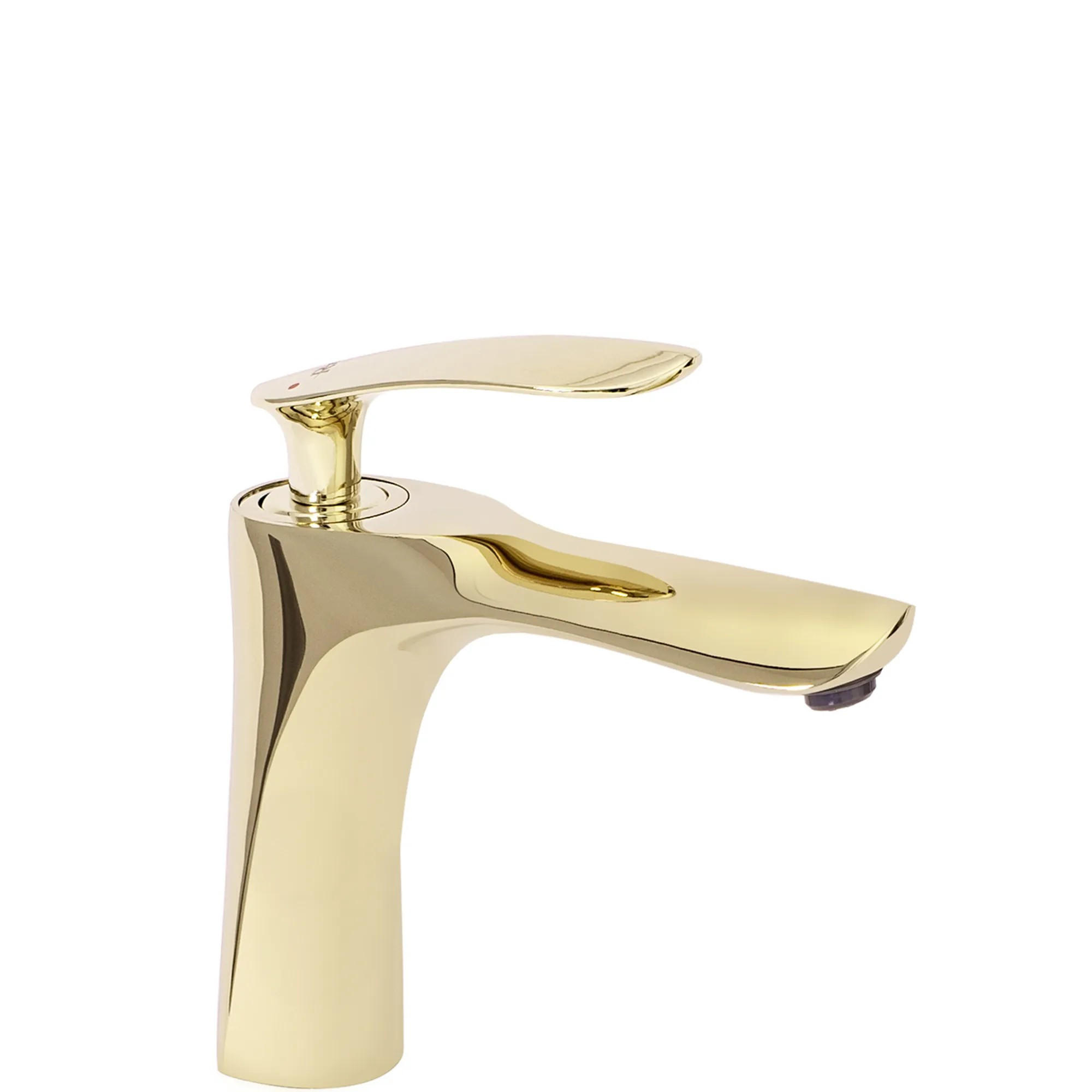 WASCHBECKENARMATUR Rea Orbit Gold Low - Goldfarben, Metall (4.5/17/16cm) - REA