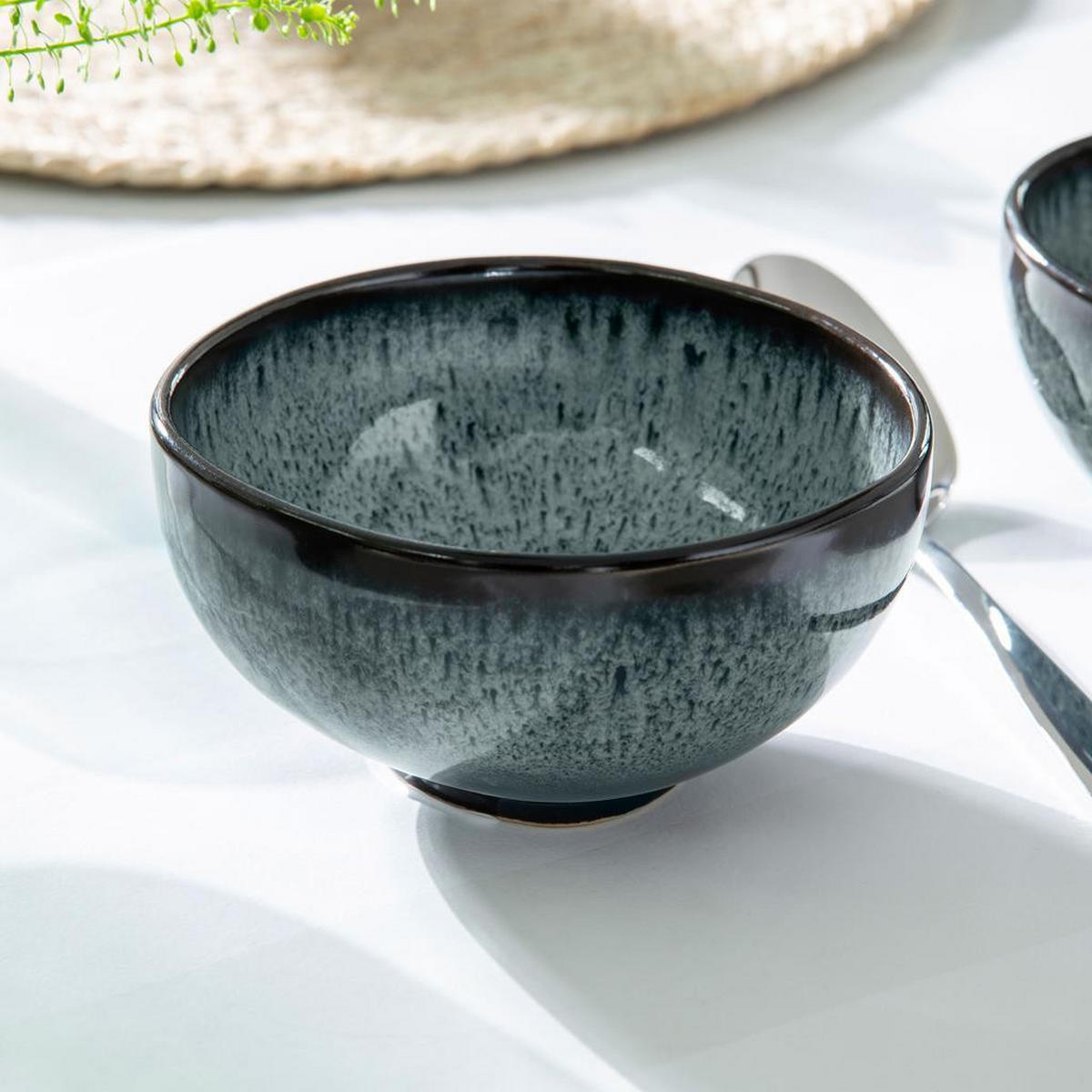 SUPPENBOL Lave grau ø 12,8 cm 4er Set - Grau, Keramik (12.8cm) - like.Villeroy & Boch