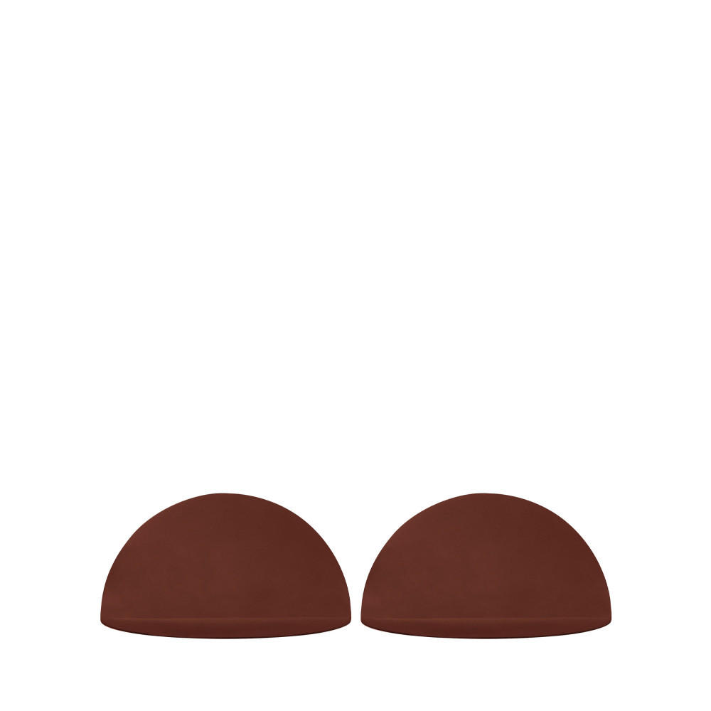 WANDREGAL - Metall - Burgunderrot - 2er-Set - Aubergine, Metall (16/34/18cm) - Drawer