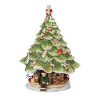 DEKOFIGUR TANNENBAUM MIT KINDERN Christmas Toys Memory bunt - Multicolor, Keramik (22/30.5/22.5cm) - Villeroy & Boch