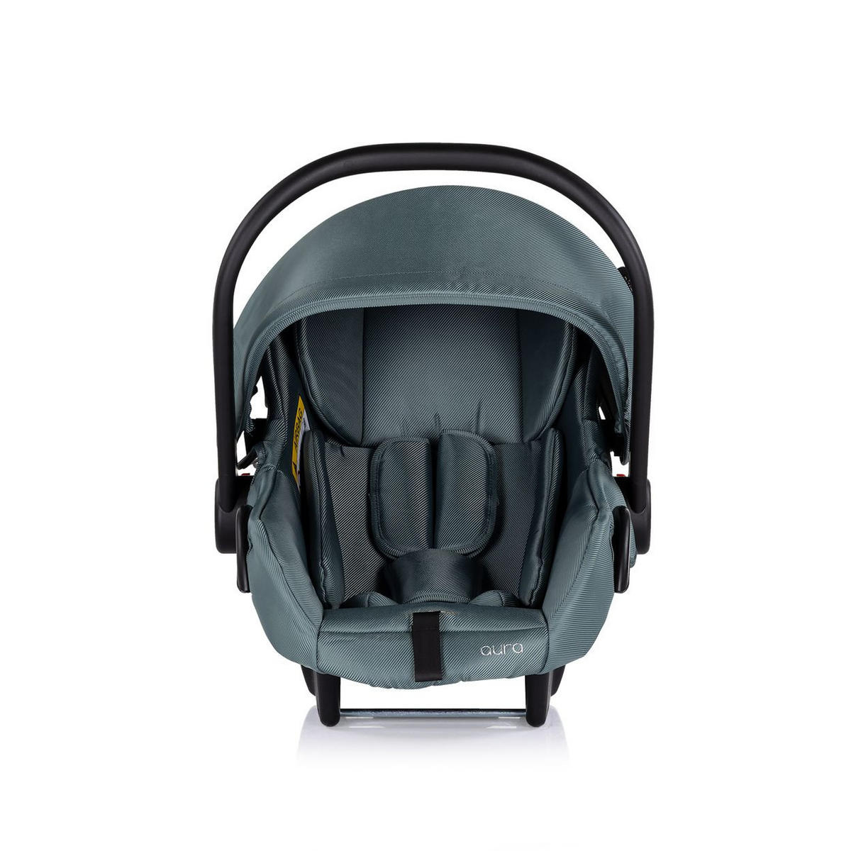 BABYSCHALE Isofix Set Aura türkis i-Size (40 - 85cm) verstellbar - Türkis, Kunststoff (39/47/50cm) - Chipolino