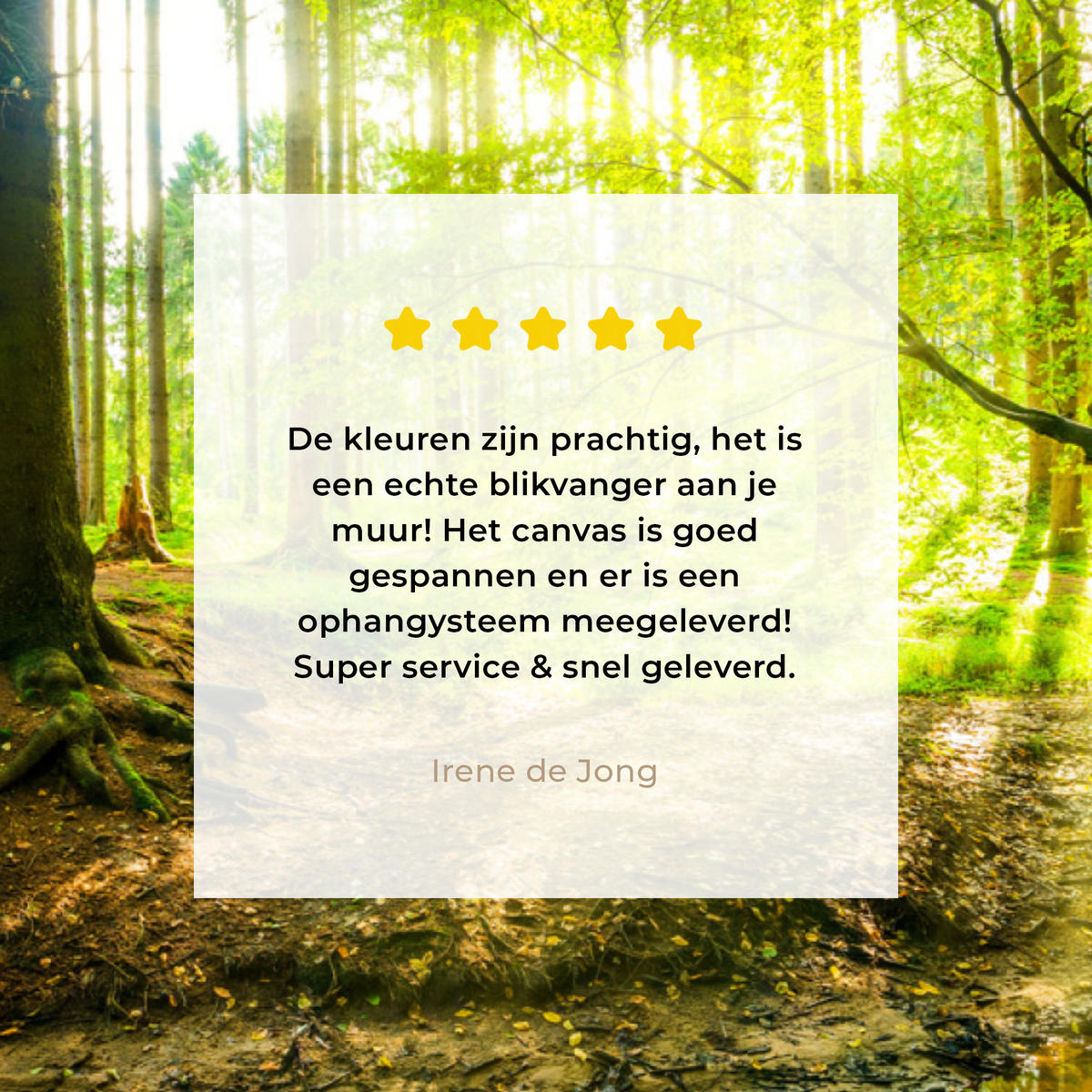 LEINWANDBILD Wald - Landschaft - Wasser - Bäume - Sonne - Grün - Natur Wandbild 40x30 cm - Grün, Textil (40/30cm) - MuchoWow