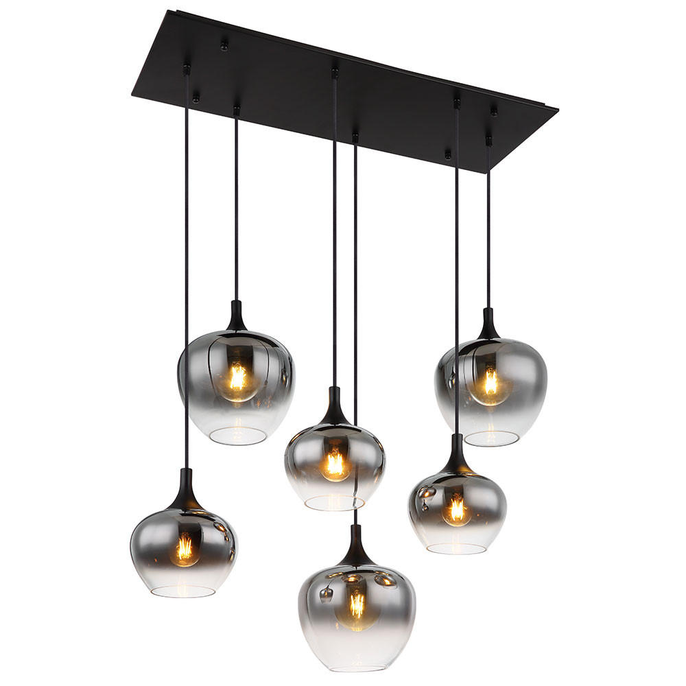 Globo Lighting Hängeleuchte Grau 42x120x86 cm