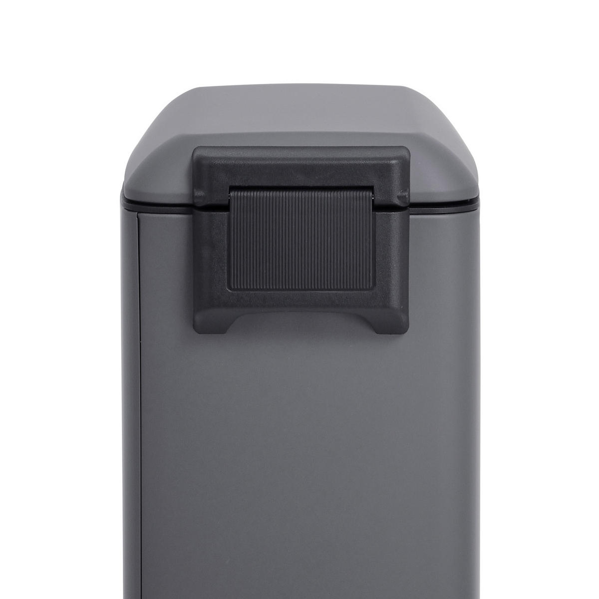 MÜLLEIMER TS20 20l Grau - Grau, Metall (23.5/55.5/42cm) - SVITA