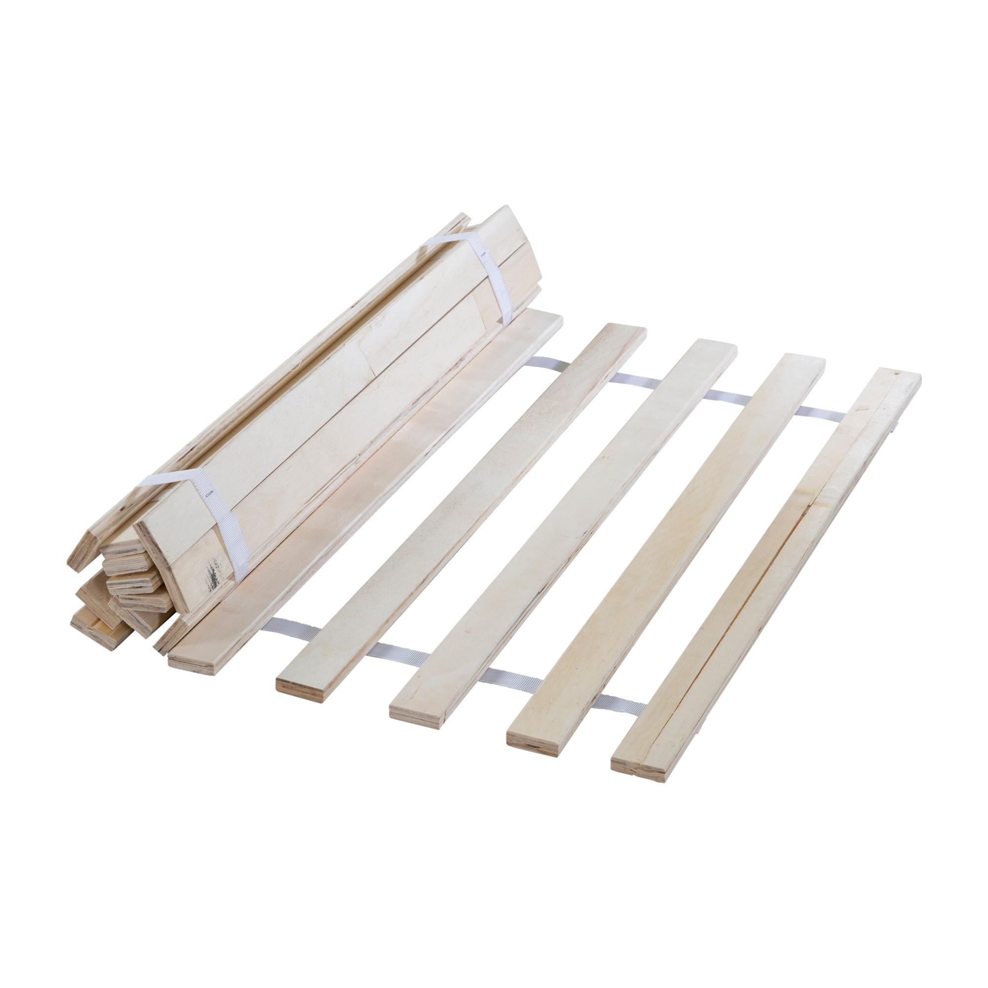 ROLL-LATTENROST roba Montessori Hausbett 70 x 140 cm - Naturfarben, Holzwerkstoff (70/1/140cm) - Roba