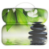 BADEWANNENKISSEN Harmony - Grün, Kunststoff (39/5.5cm) - Sanilo